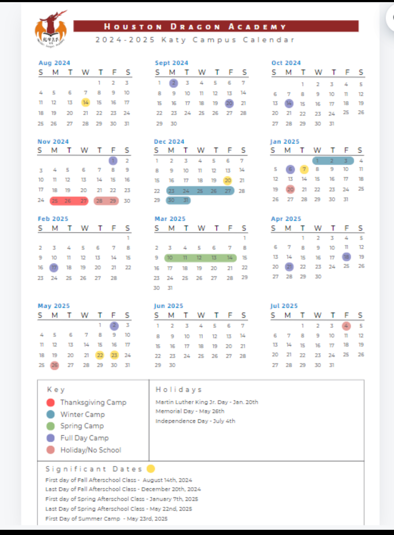 calendar